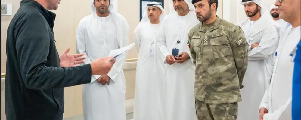 Senior Delegation From Abu Dhabi Visits Sheikh Shakhbout Medical City
